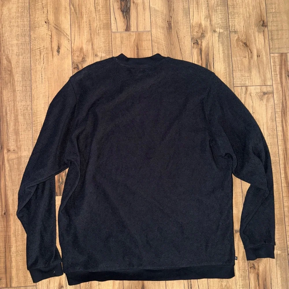 adidas black crewneck
